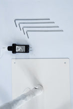 Load image into Gallery viewer, 71&quot; H I/0 White Flowering Twinkling LED Tree
