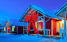 Load image into Gallery viewer, 126 Inch Red Lighted Bow
