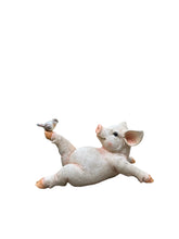 Load image into Gallery viewer, Yoga Pig Polyresin Statue
