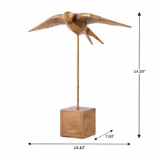 Load image into Gallery viewer, Resin Swallow Statue Home Tabletop Decor
