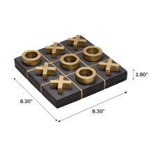 Load image into Gallery viewer, Concrete Tic Tac Toe 10 Removable Pcs Home Tabletop Decor
