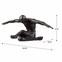 Load image into Gallery viewer, Stretching Human Sculpture Resin Home Decor Contempory Tabletop Ornament
