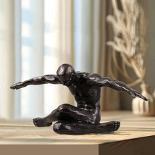 Load image into Gallery viewer, Stretching Human Sculpture Resin Home Decor Contempory Tabletop Ornament
