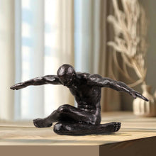Load image into Gallery viewer, Stretching Human Sculpture Resin Home Decor Contempory Tabletop Ornament
