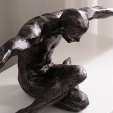 Load image into Gallery viewer, Stretching Human Sculpture Resin Home Decor Contempory Tabletop Ornament
