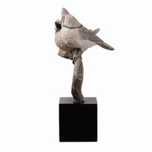 Load image into Gallery viewer, Couple Crested Tit On Branch Lifelike Bird Resin Home Tabletop Decor
