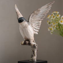 Load image into Gallery viewer, Small Swallow On Branch Lifelike Bird Resin Home Tabletop Decor

