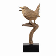 Load image into Gallery viewer, Sing Bird On Branch Lifelike Resin Bird Home Tabletop Decor
