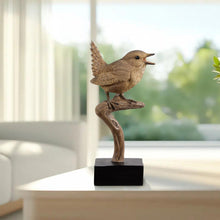Load image into Gallery viewer, Sing Bird On Branch Lifelike Resin Bird Home Tabletop Decor
