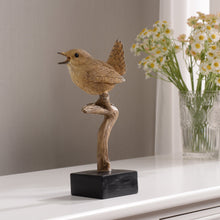 Load image into Gallery viewer, Sing Bird On Branch Lifelike Resin Bird Home Tabletop Decor
