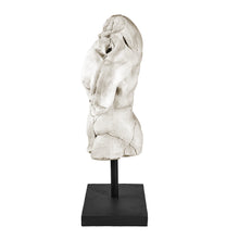 Load image into Gallery viewer, Male Torso Sculpture on Stand
