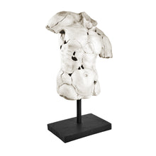 Load image into Gallery viewer, Male Torso Sculpture on Stand
