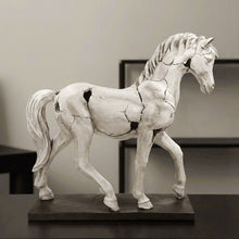 Load image into Gallery viewer, Cracked Finish Horse Sculpture
