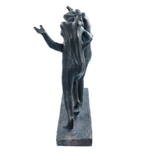Load image into Gallery viewer, Dancing Frog Trio Sculpture
