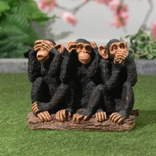 Load image into Gallery viewer, See/Hear/Speak No Evil Monkey Family - Hi-Line Exclusive
