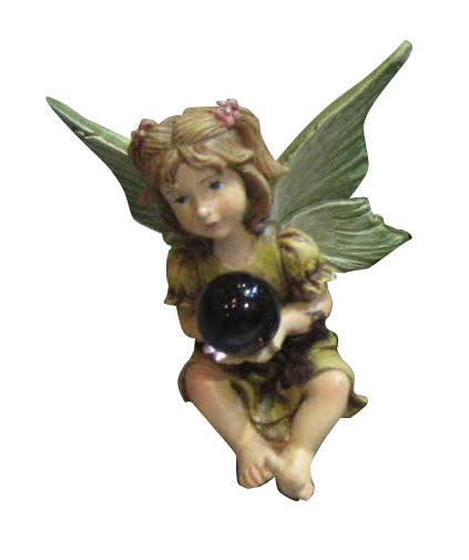 Fairy Garden-Fairy Sitting/Holds Ball/4 Pc Min