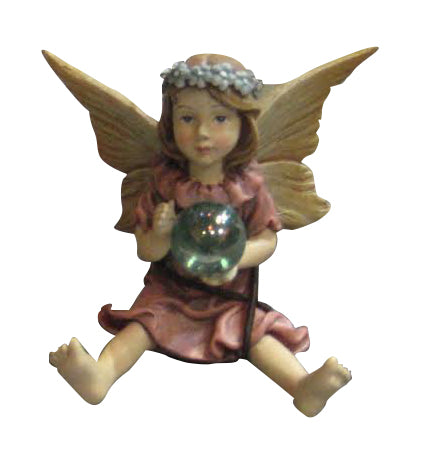 Fairy Garden-Fairy Sitting/Holds Ball/4 Pc Min