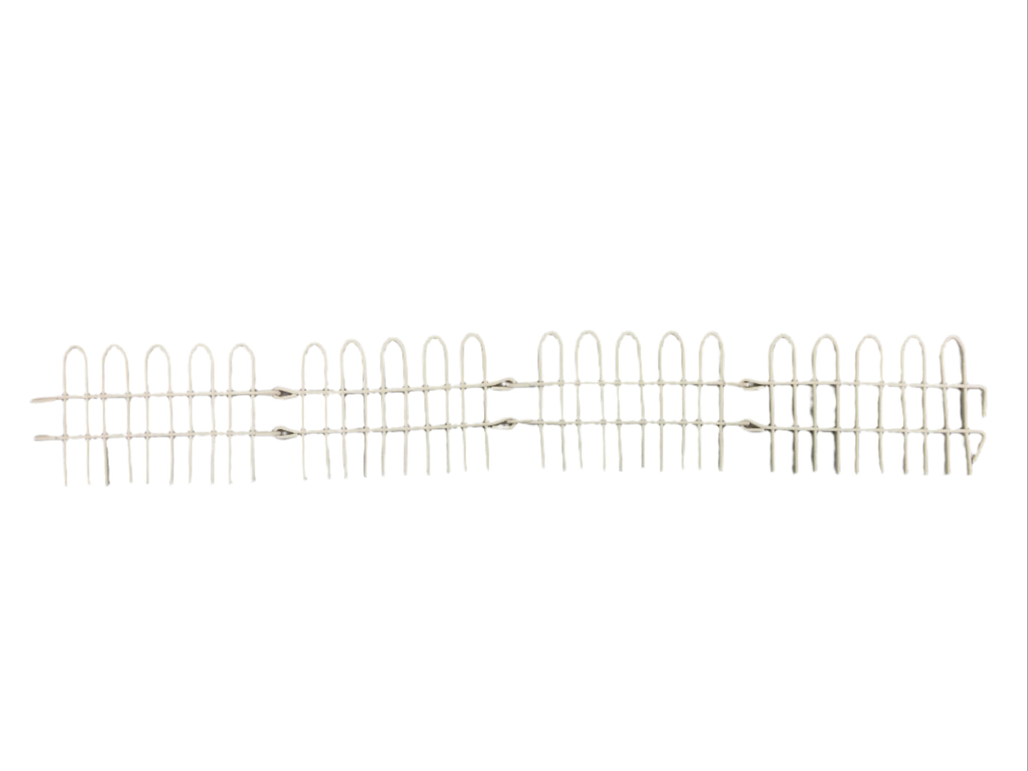 Fairy Garden-Fences 4Pc Set - Off-White - 6 Set Min