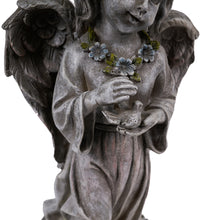 Load image into Gallery viewer, Angel Child Standing Holding Bird
