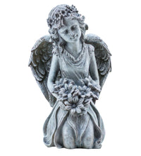Load image into Gallery viewer, Kneeling Angel Holding Flowers
