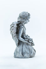 Load image into Gallery viewer, Kneeling Angel Holding Flowers

