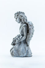 Load image into Gallery viewer, Kneeling Angel Holding Flowers
