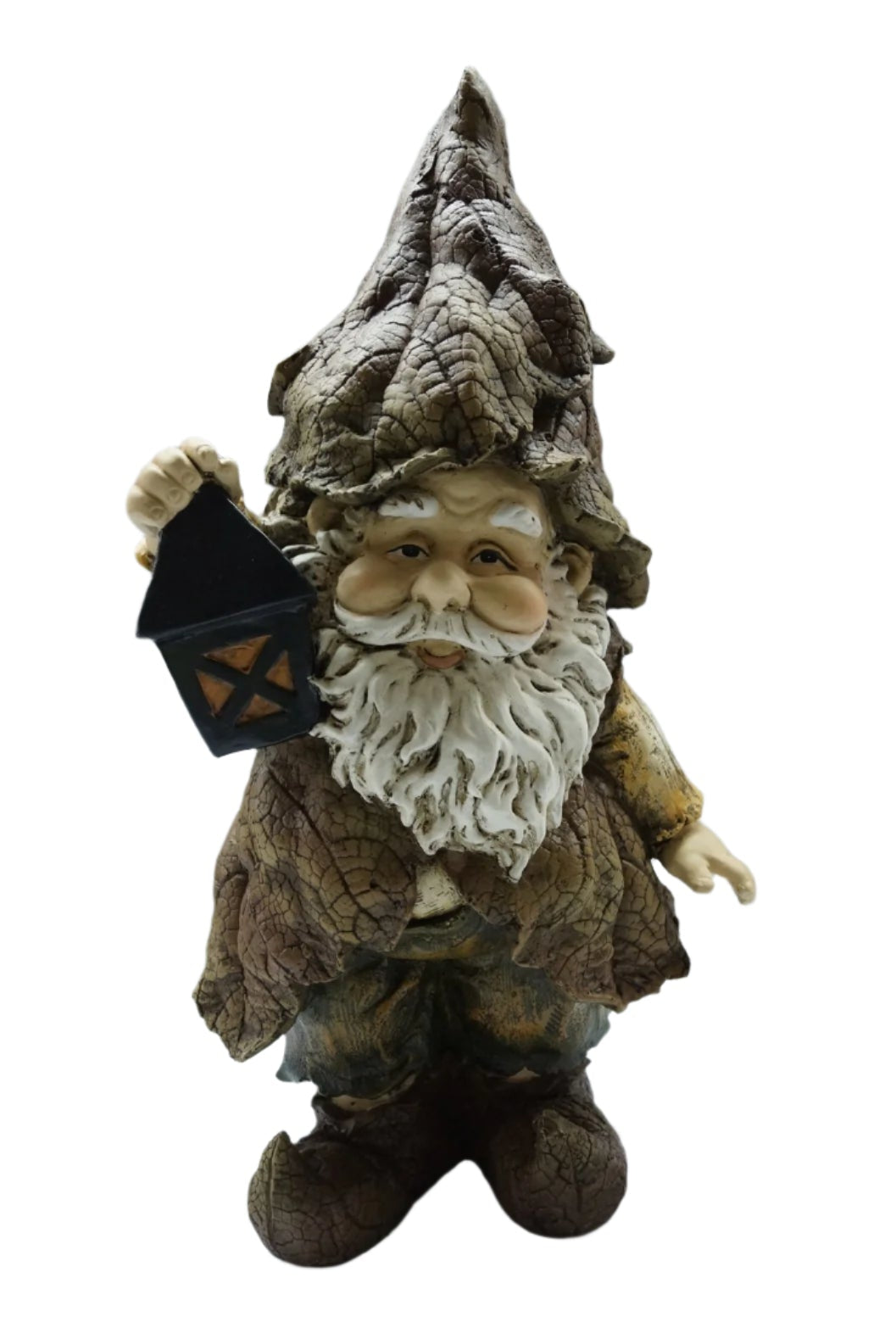 Gnome Holds Lantern 14H