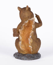 Load image into Gallery viewer, Squirrel Holding Go Away Sign (Hi-Line Exclusive)
