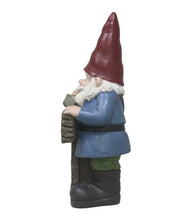 Load image into Gallery viewer, Funny Garden Gnome Holding Welcome Sign

