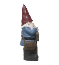 Load image into Gallery viewer, Funny Garden Gnome Holding Welcome Sign

