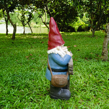 Load image into Gallery viewer, 75616-08 - Funny Garden Gnome Holding Welcome Sign
