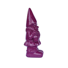 Load image into Gallery viewer, Garden Gnome Statue Holding Lantern-Purple
