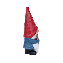 Load image into Gallery viewer, 14in Garden Gnome Chopping Wood
