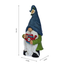 Load image into Gallery viewer, Gardener Gnome Statue Holding Watering Can
