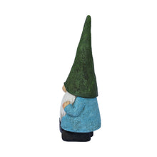 Load image into Gallery viewer, 16in Garden Gnome Statue Holding Shovel
