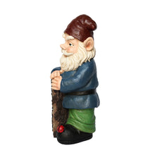 Load image into Gallery viewer, Gnome Standing Holding Welcome Sign
