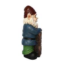 Load image into Gallery viewer, Gnome Standing Holding Welcome Sign
