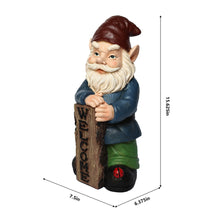 Load image into Gallery viewer, Gnome Standing Holding Welcome Sign
