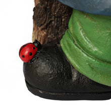 Load image into Gallery viewer, Gnome Standing Holding Welcome Sign
