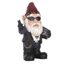 Load image into Gallery viewer, Biker Gnome W/Sunglasses &amp; Helmet- Gnomad
