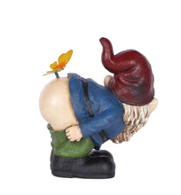 Load image into Gallery viewer, Gnome Mooning with Butterfly Statue (Hi-Line Exclusive)
