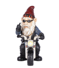 Load image into Gallery viewer, Middle Finger Biker Gnome (Hi-Line Exclisive)
