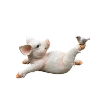 Load image into Gallery viewer, Yoga Pig Polyresin Statue

