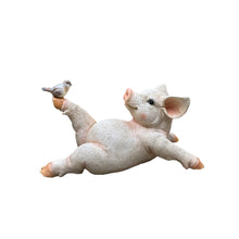 Load image into Gallery viewer, Yoga Pig Polyresin Statue
