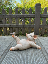 Load image into Gallery viewer, Yoga Pig Polyresin Statue
