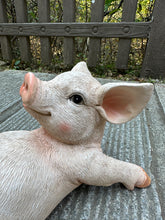 Load image into Gallery viewer, Yoga Pig Polyresin Statue
