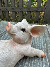 Load image into Gallery viewer, Yoga Pig Polyresin Statue
