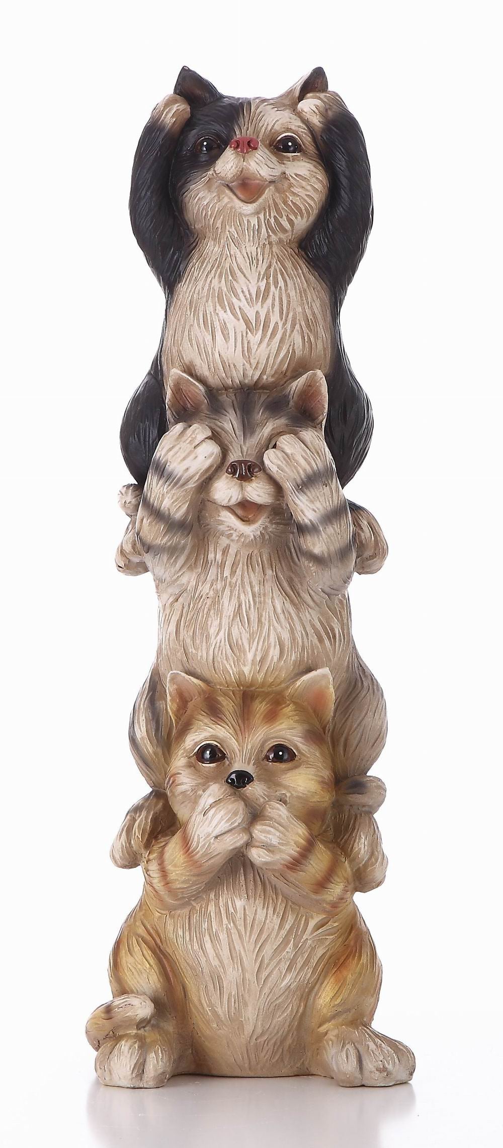 Stacked Cats - Hear/See/Speak No Evil
