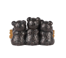 Load image into Gallery viewer, Bear Family with Welcome Sign
