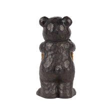 Load image into Gallery viewer, Bear Leans On Welcome Sign
